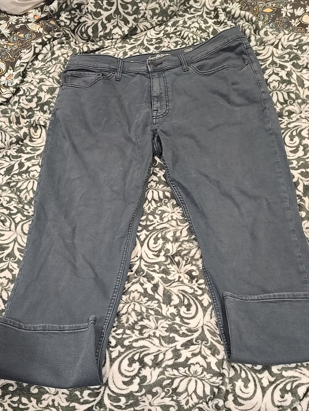 ❤️10/$40 Goodfellow & Co Men’s Gray Jeans - Classic Straight Fit